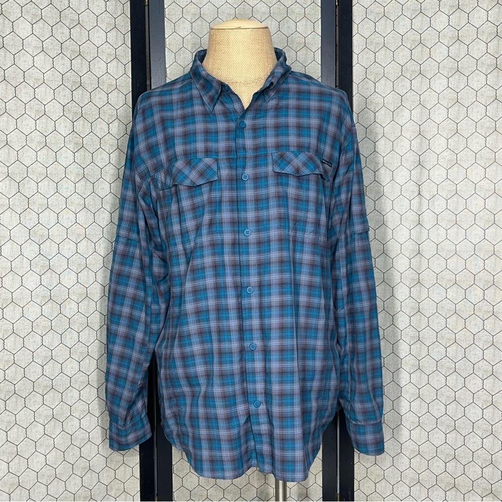 Columbia Omni-Shield Long Sleeve Button Down Shirt